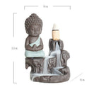 20Pc Incense Cones + Red Burner Creative Home Decor The Little Monk Small B C9D3