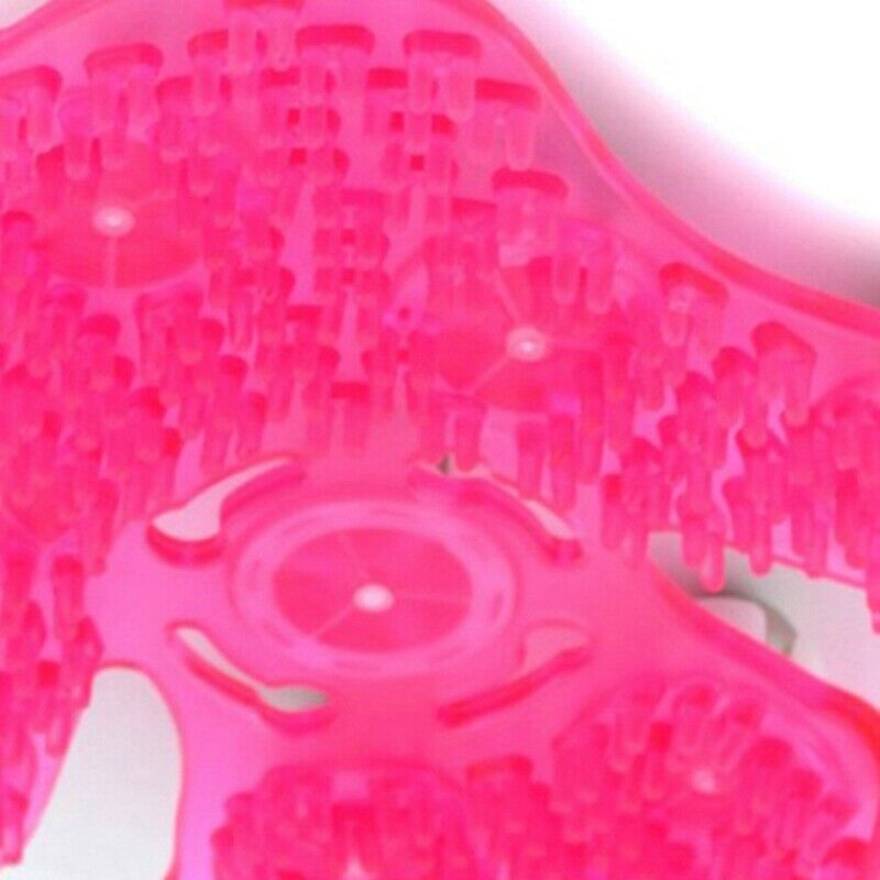 Palm Shaped Massage Glove Body Massager With 9 360-Degree-Roller Metal Roll D6P2