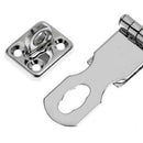 Stainless Steel Padlock Hasp Door Clasp Gate Lock Latch 66x25mm / 2.6x1"