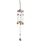 5 Bells Wind Chimes Antirust Bell Outdoor Decorations Lucky Metal Pagoda Be