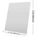 Aluminum Alloy Metal Grinding Mouse Pad Anti Slip Gaming Mousepad for PC