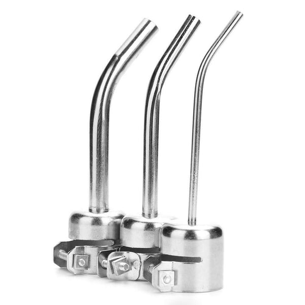 3pcs 3/6/8mm Lengthen Bent Heat Hot Air Gun Nozzles for 850 Welding Station