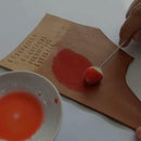 100pcs Leather Craft Wool Leather Dye Dauber & Finish Applicator Kit Tool  BAK