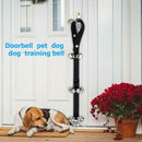2pcs Adjustable Dog Doorbells Housebreaking Clicker Door Bell Dogs Training Tool