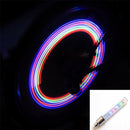 2 PCS LED Hot wheels Bicycle Motorcycle Car Bike Tyre Tire Valve Lamp Multicolor