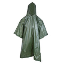 Raincoat Hooded Rain Coat Jacket Outdoors Poncho Ground Sheet Eyelet Shelter