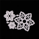 Snowflake Greeting Cards Cutting Dies Stencil Scrapbook Paper Cards CraftGLJ