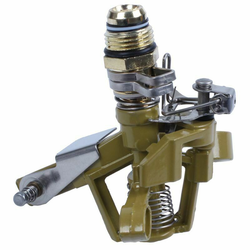 1/2 Inch Copper Rotate Water Sprinkler Spray Nozzle Connector Rocker Arm Ga