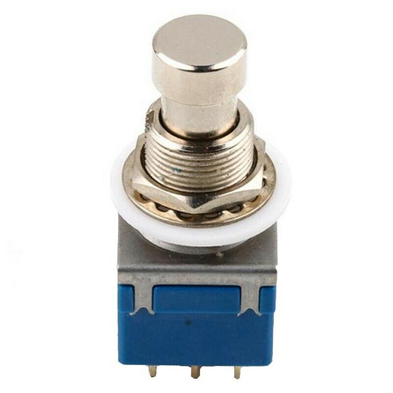 10Pcs 3Pdt 9 Pins Box Stomp Guitar Effect Pedal Foot Switch True Bypass Met