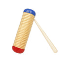 Wooden Hand Drum with Mallet Children Fun Playing Learning Educational Toys