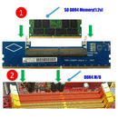 Laptop DDR4 RAM to desktop adapter card memory tester SO DIMM to DDR4 conver-y