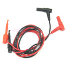 1Pair Banana Plug Test Hook Clip Probe Cable For Multimeter Equipment 2pcs