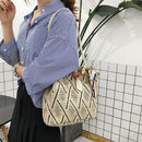 Bohemian Summer Straw Beach Bag Travel Shopping Female Tote Wicker Bags Cre