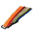 10Pcs/Lot Fishing Rod Band Fixing Tie Strap Adjustable Pole Belt Nylon Wrap Tool