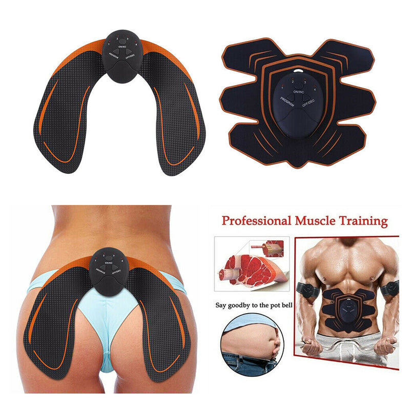 Hip Trainer Lifter Muscle ABS Stimulator Massager Muscle Body AB Toner Belt