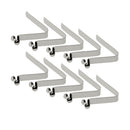 Single Button Clips, Kayak Paddle, Snap Spring Clip, Tent Pole Clips, 10 Pieces