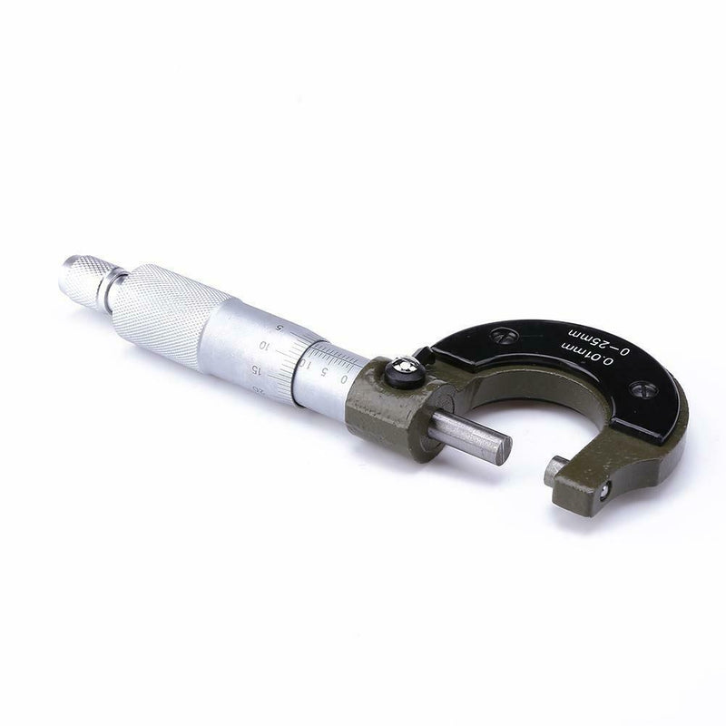 Outside Micrometer 0-25mm/0.001mm Gauge Vernier Caliper Measuring Tool