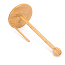 Freestanding Bamboo Vertical Roll Pole Paper Towel Holder Stand Newest Useful