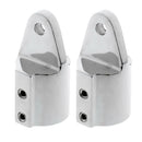 2 STU 316 Marine Stainless Steel Eye End Cap Bimini Top Fitting / Hardware 1 ''