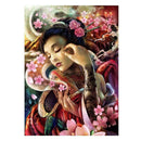 5D DIY Full Drill Diamond Painting Charming Women Cross Stitch Embroidery