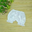 Drawers satin pumpkin pants petticoat small costume White ladies free size  M3X4