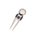 1pc Zine-alloy Golf Divot Tool Golf Club Ball Putting Fork Divot Golf KitJ 3C