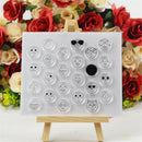 Vivid Expressions Scrapbooking Album Card Decor DIY Craft Clear Stamps 3C