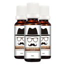 Beard Oil Comb Brush Beard Care Kit Mustache Grooming Travel Bag Set for Men