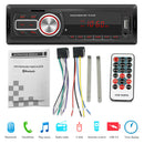 1DIN Car Stereo MP3 Player FM Radio Bluetooth AUX TF Card U Disk +Remote Control