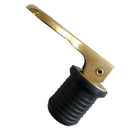 25mmm Brass Nylon Snap Handle Locking Boat Livewell Baitwell Drain Plug