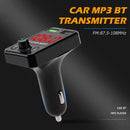 Handsfree Wireless Bluetooth V 4.1 Car Kit FM Transmitter MP3 Player USB Charger