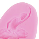 Ballet Dancer Silicone Mold Sugarcraft Fondant Mold Cake Decorating Tools ME