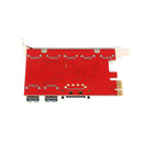 Desktop Controller PCI-E To USB 3.0 7Port PCI Express Expansion Card Adapter