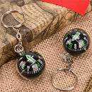 28mm Ball Compass Keychain Navigator Hiking Camping Travel Outdoor SurvivME