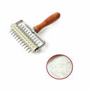 Stainless Steel Wheel Pizza Bread Needle Punchers Roller Pie Pastry Dough P E1I5