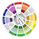 Professional Tattoo Nail Pigment 12Color Three-tier Wheel Paper Card SuppJ Kw