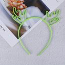 6pc Deer Headband boy girl's crown Hair Hoop Kids Birthday Christmas Elk decorOZ