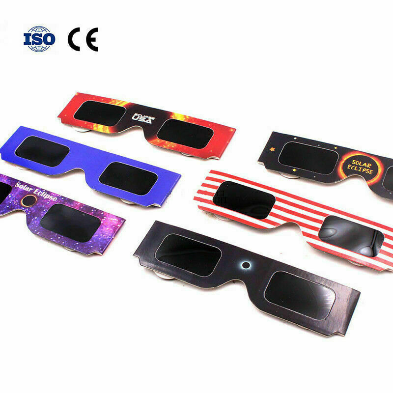 Creative Solar Eclipse Glasses American Paper Optics ISO & CE Certified SAL V1Z8