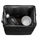 Car Trash Can With Lid,Car Trash Bag Hanging For Headrest With 3 Storage Po U3F6
