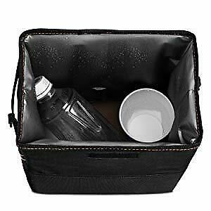 Car Trash Can With Lid,Car Trash Bag Hanging For Headrest With 3 Storage Po U3F6
