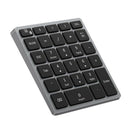 Numeric Keypad Rechargeable, Portable Wireless Bluetooth 28-Key Number Pad