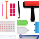 22 Pieces 5D DIY Diamond Painting Accessories Tools Kit with 28 Grids Box