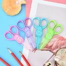 mini scissors handmade diy photo album lace plastic children safety scissors JR