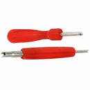 Tire Repair Tool Set - 2 in 1 Set Dual Single Head Valve Core Remover and 1