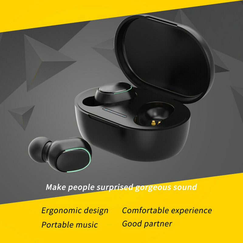 A7S TWS Wireless Bluetooth 5.0 Headset In-Ear Earbuds Mini Sport Earphone w/ Mic