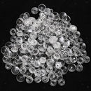 150 Sets Snap Poppers Plastic Button Press Studs For Baby Cloth Belt Webbing