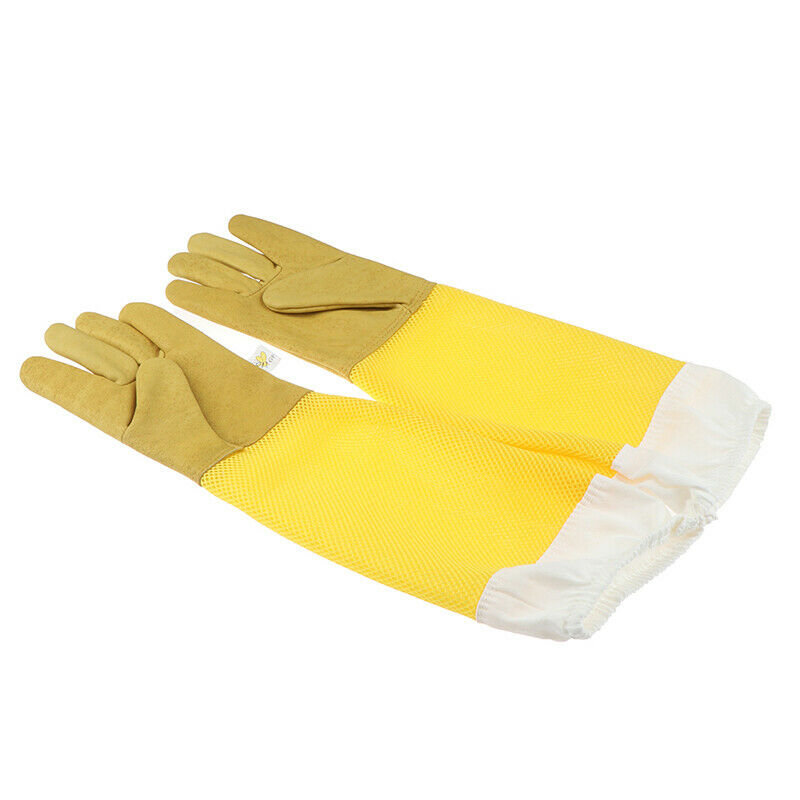 Beekeeping Gloves Goatskin Bee Keeping With Vented Beekeeper Long GlovesJ Kw