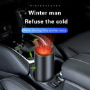 12V Car Windshield Heater Portable Car Heating Cooling Fan Air Purifier A