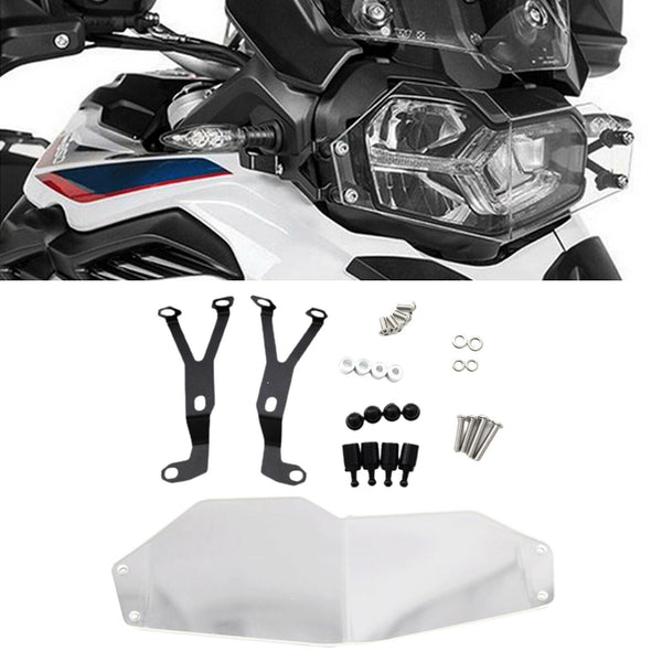 Motorcycle Headlight Cover Replacement Clear with Accessories for BMW F750GS