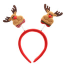 6packs Santa Claus Dear Headband Christmas Hair Bands Party Hair Accessories